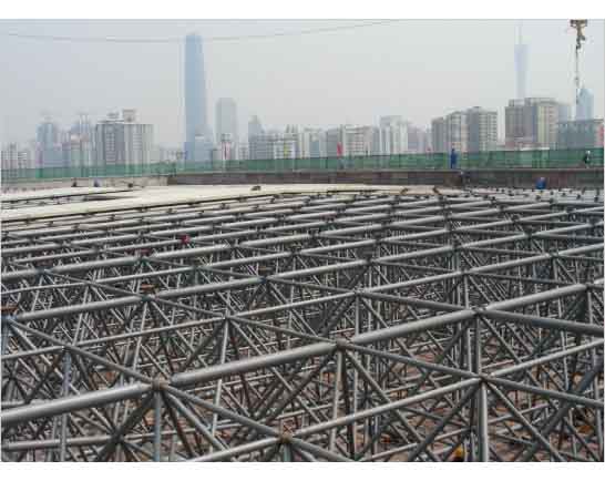 十堰新建铁路干线广州调度网架工程