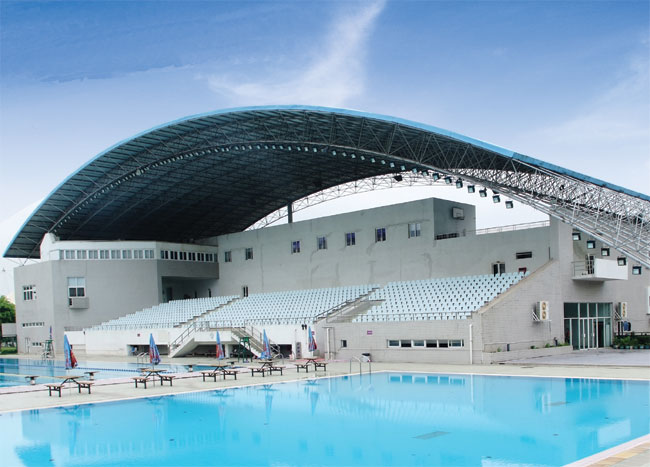 十堰游泳馆网架